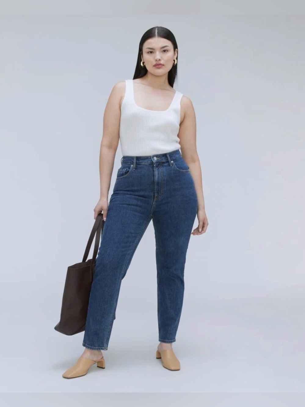 90’s Curvy Cheeky Straight Jean